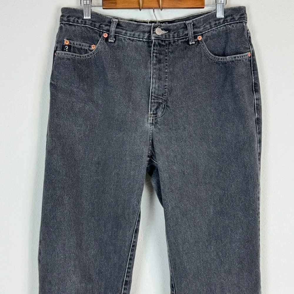 Guess Grey Classic Fit Denim Jeans 36 (33x31)